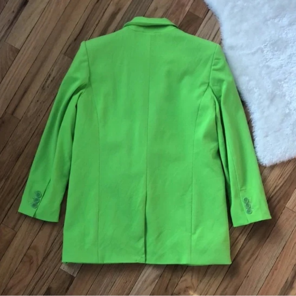 ISO Aritzia Babaton Agency Blazer in Neon Lime Green S M or L - Picture 4 of 5